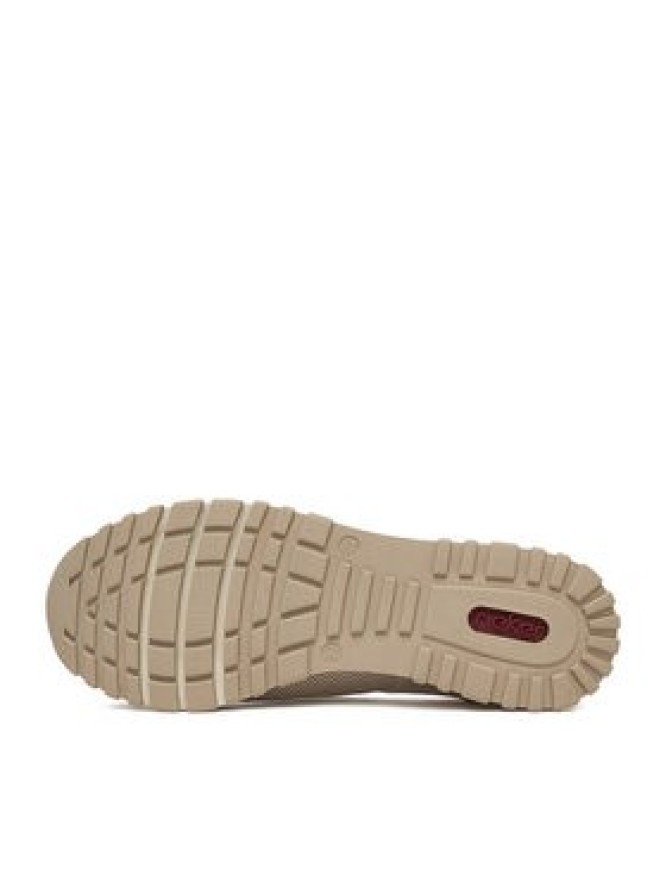 Rieker Półbuty N7455-60 Beżowy