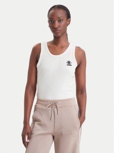 Guess Top V6BP10 K6791 Kremowy Slim Fit