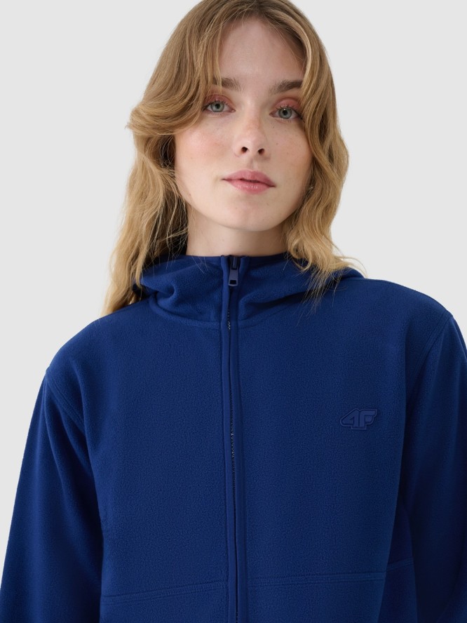 4F Polar regular z kapturem damski - granatowy XS