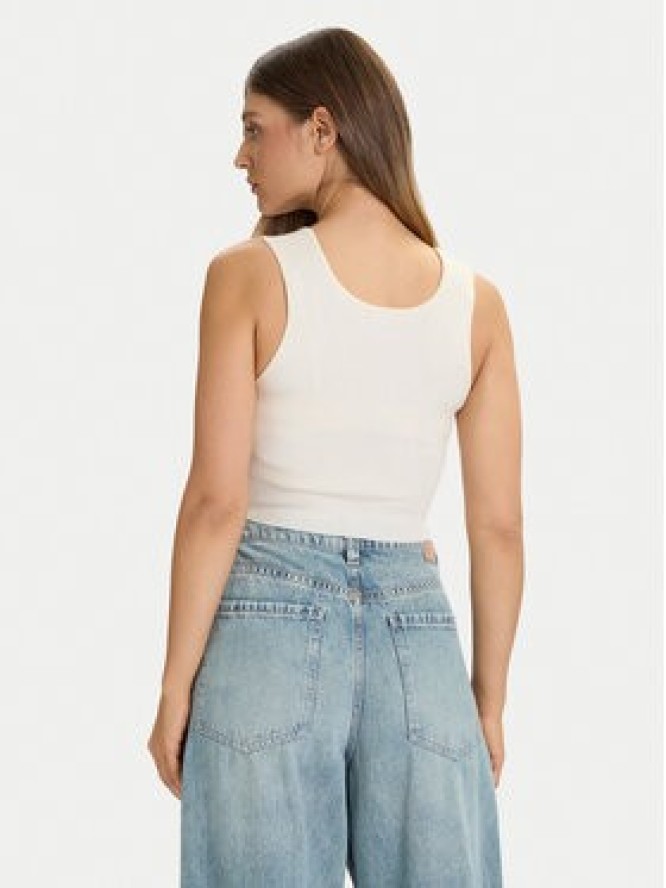 Guess Top V5BP05 Z3JD2 Beżowy Slim Fit