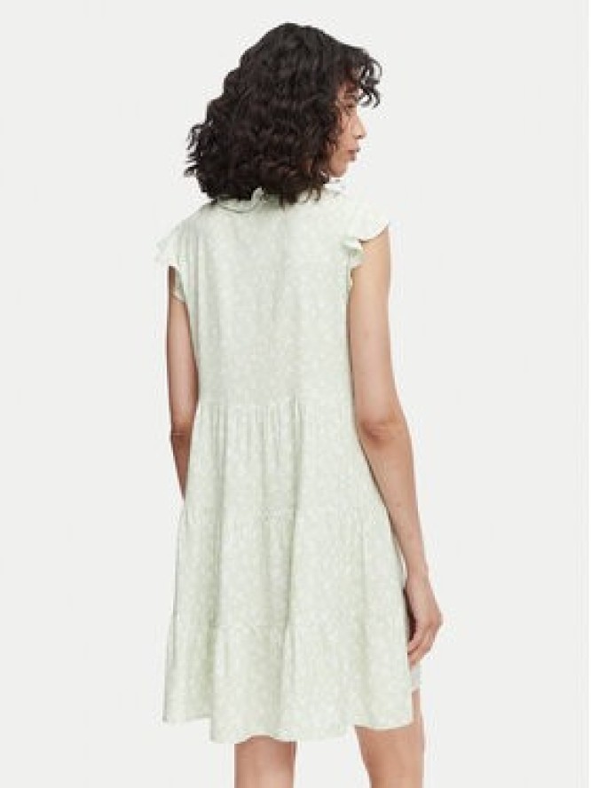 Vero Moda Sukienka letnia Alba 10342656 Zielony jasny Regular Fit