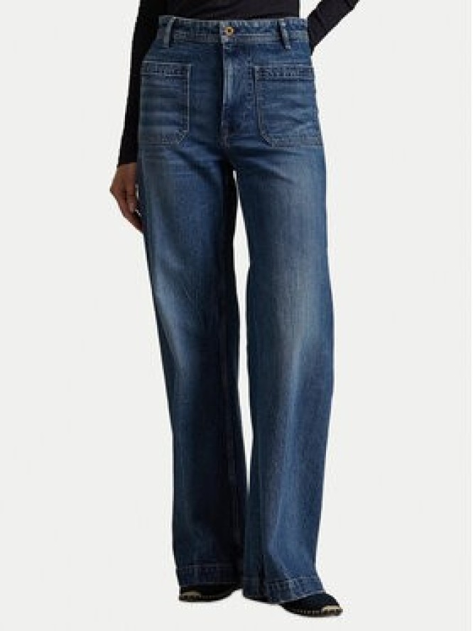Polo Ralph Lauren Jeansy 211969382001 Niebieski Bootcut Fit