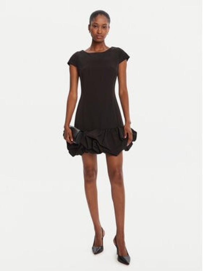 Rinascimento Sukienka koktajlowa CFC0125379003 Czarny Slim Fit