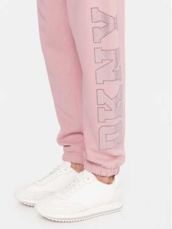 DKNY Sport Spodnie dresowe DP5P3737 Różowy Regular Fit