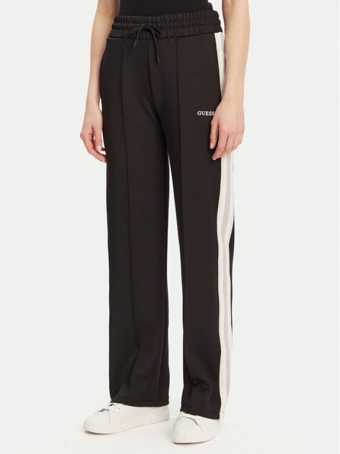 Guess Spodnie dresowe V5GB12 KCRU2 Czarny Regular Fit