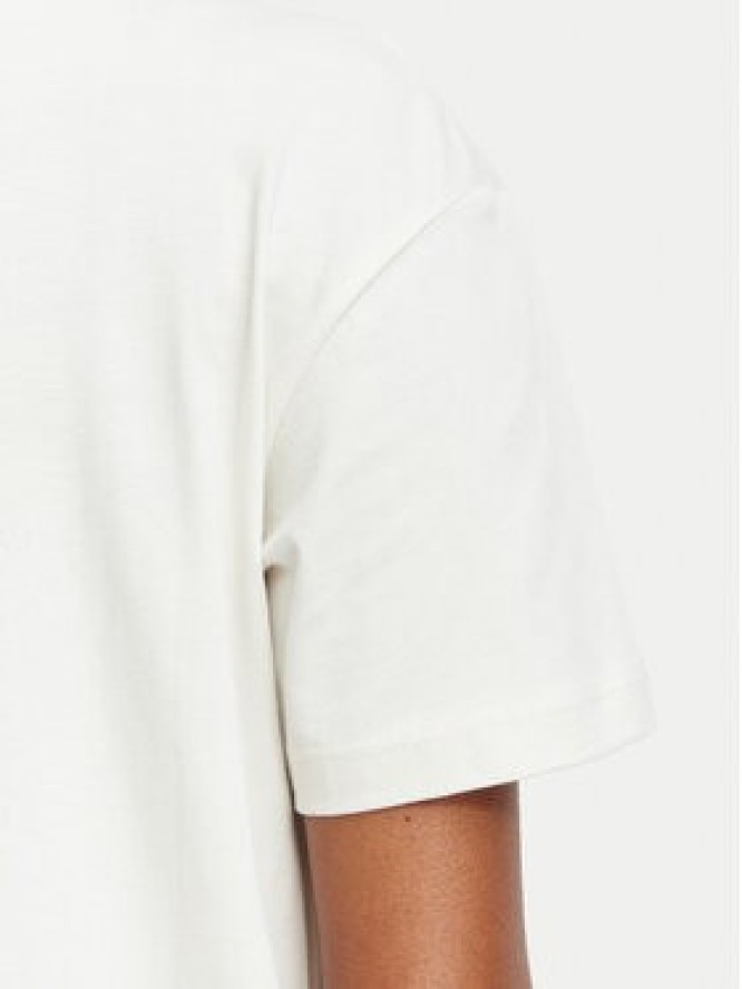 Napapijri T-Shirt Bliss NP0A8AVF Kremowy Regular Fit