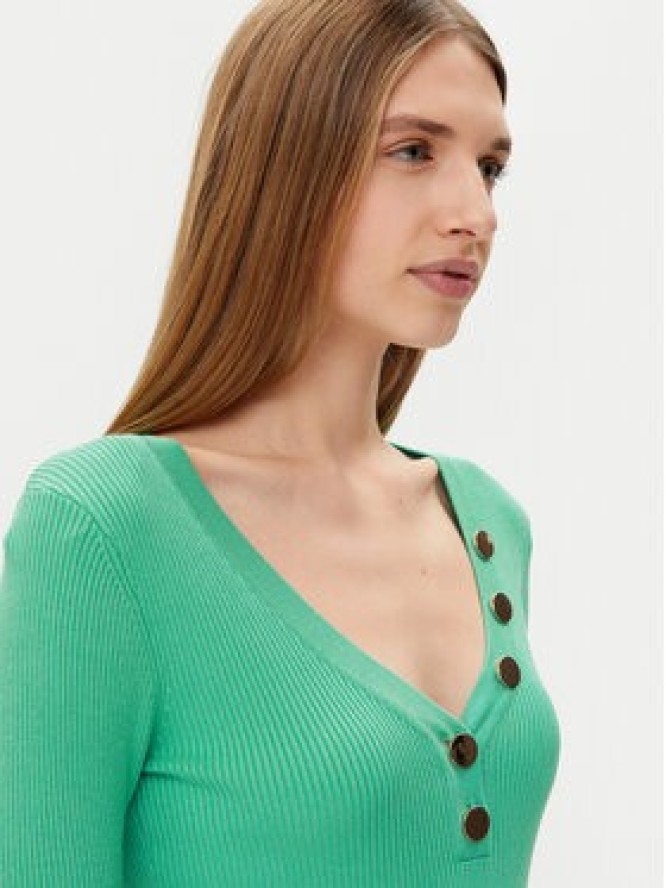 Morgan Sweter 201-MBANBI.N Zielony Slim Fit