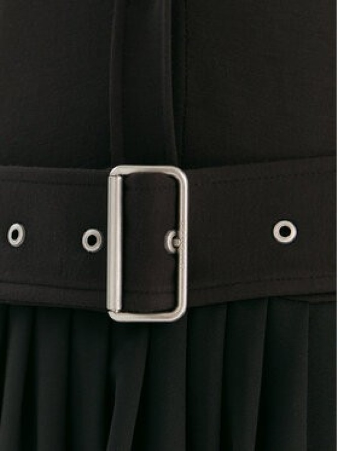 Tommy Hilfiger Sukienka koszulowa WW0WW48398 Czarny Regular Fit