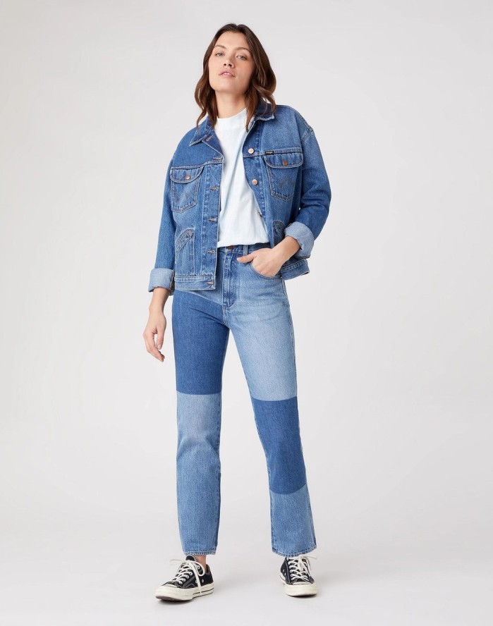 SPODNIE DAMSKIE WRANGLER WILD WEST SUMMER LOVIN' W2H2SF260 112128619