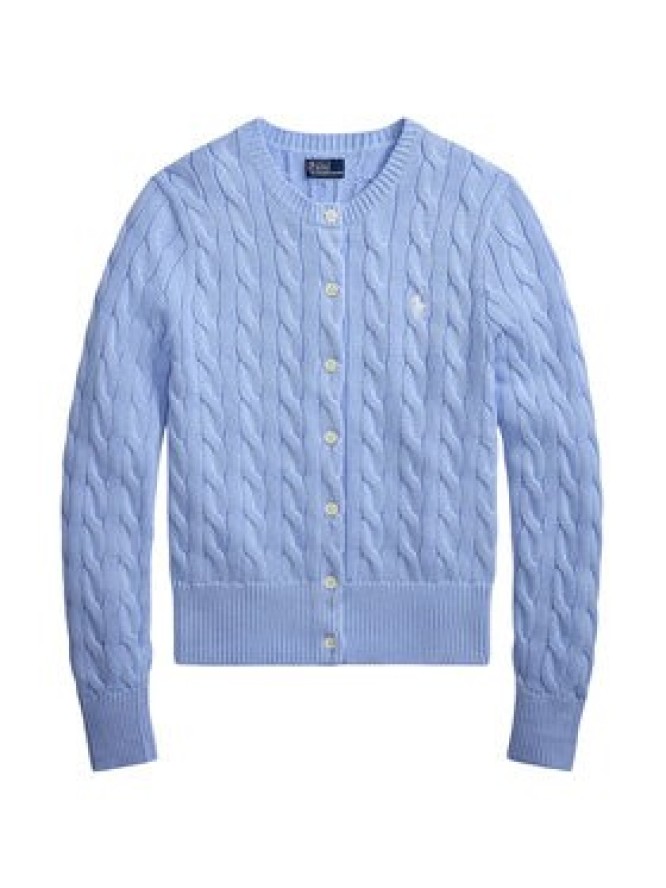 Polo Ralph Lauren Kardigan 211971868513 Niebieski jasny Slim Fit