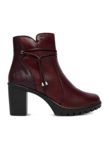 Rieker Botki CEO-Y2567-35 Bordowy