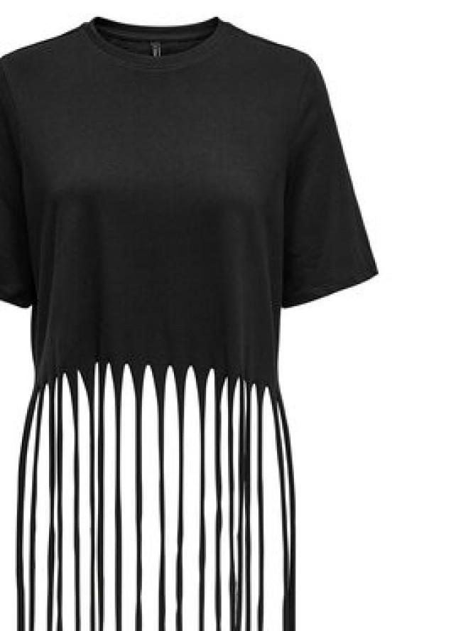 ONLY T-Shirt Zinna 15325262 Czarny Regular Fit