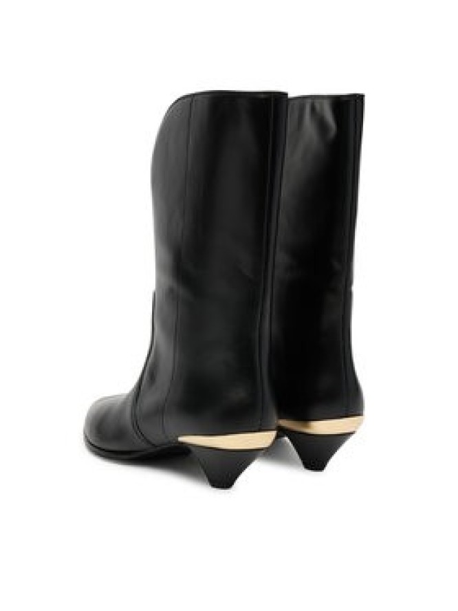 LOVE MOSCHINO Botki JA24363G0NIA0000 Czarny