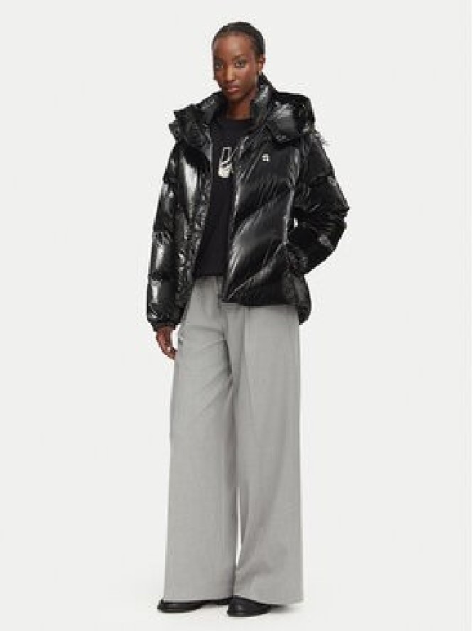 KARL LAGERFELD Kurtka zimowa B3W15036 Czarny Regular Fit