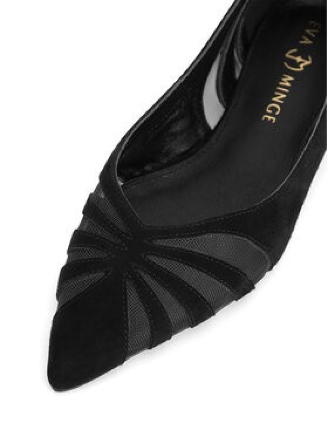 Eva Minge Baleriny LUCY-V1166-08-1 Czarny