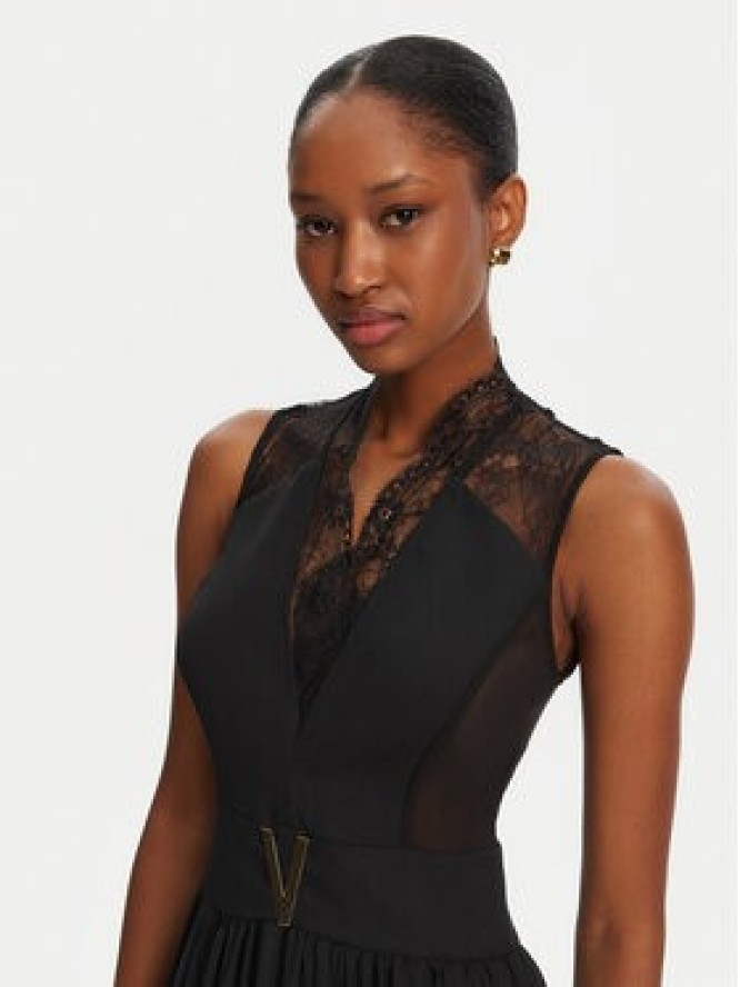 Babylon Sukienka wieczorowa EL0740 Czarny Regular Fit