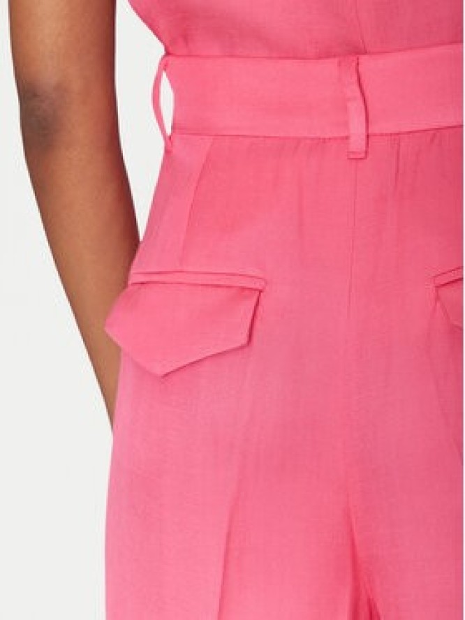 Marella Spodnie palazzo Pianosa 2515131041 Różowy Wide Leg