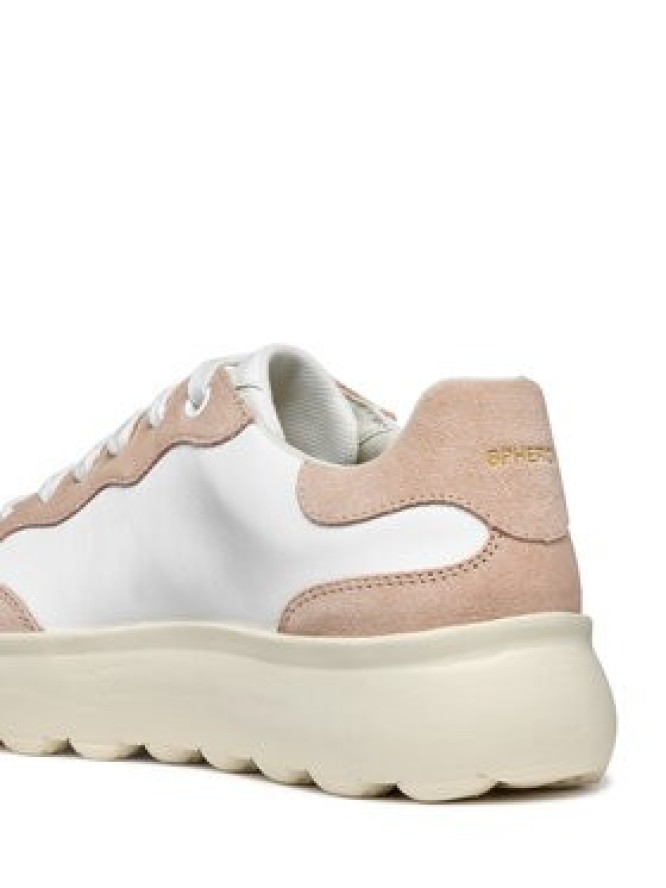 Geox Sneakersy D Spherica Ec4.1 D55TCA 08522 C1Z8Z Biały