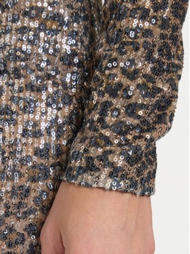 Vero Moda Sukienka codzienna Hanya 10337842 Beżowy Regular Fit