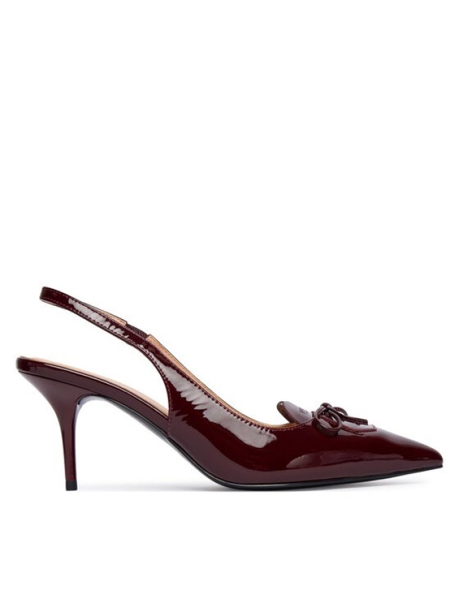 LOVE MOSCHINO Szpilki JA10517G0NIH0556 Bordowy