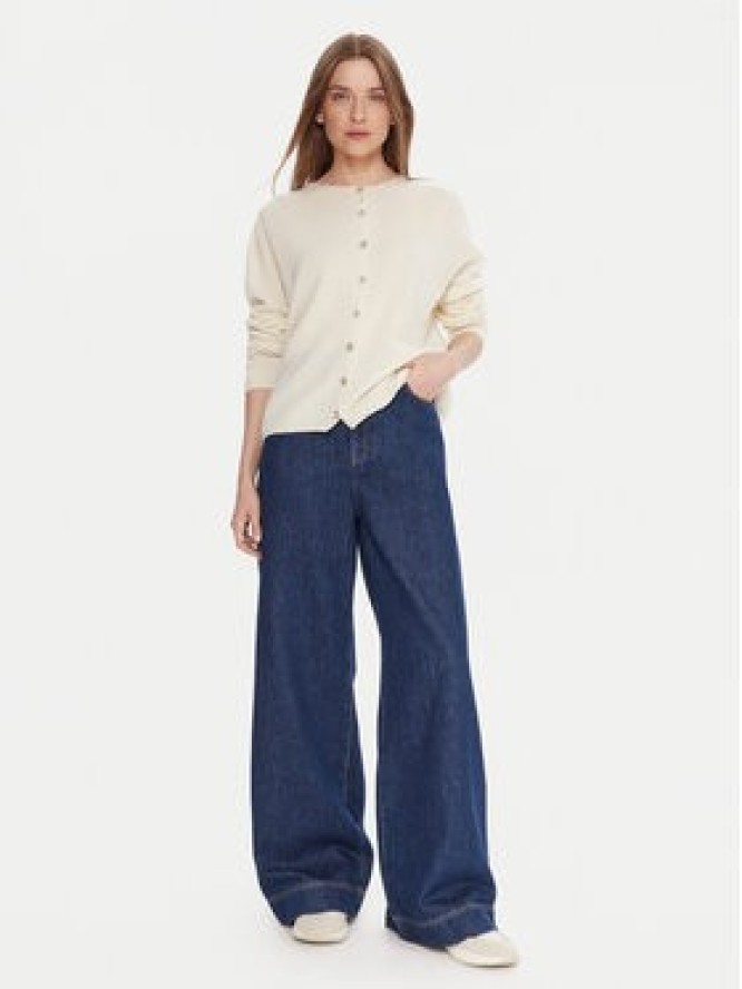 Kontatto Kardigan 3M0978C Écru Relaxed Fit