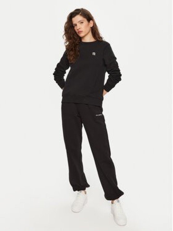 KARL LAGERFELD Spodnie dresowe A1W10130 Czarny Relaxed Fit