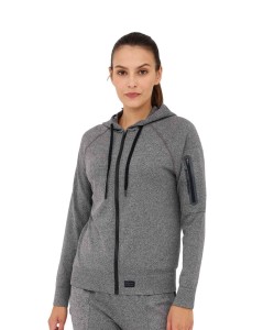 Bluza damska wełniana z kapturem Brubeck OUTDOOR MERINO