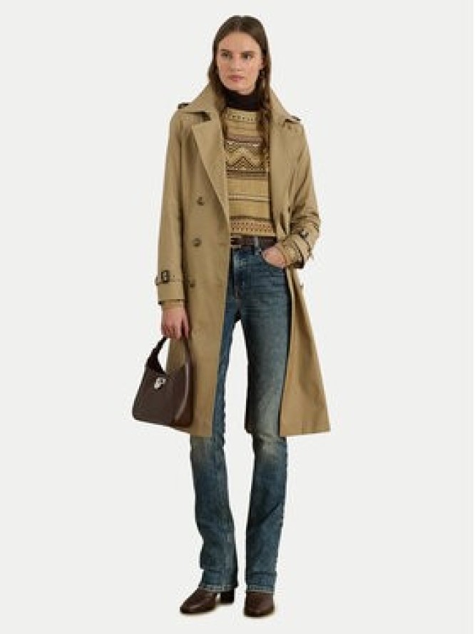LAUREN RALPH LAUREN Trencz 297951255004 Beżowy Regular Fit