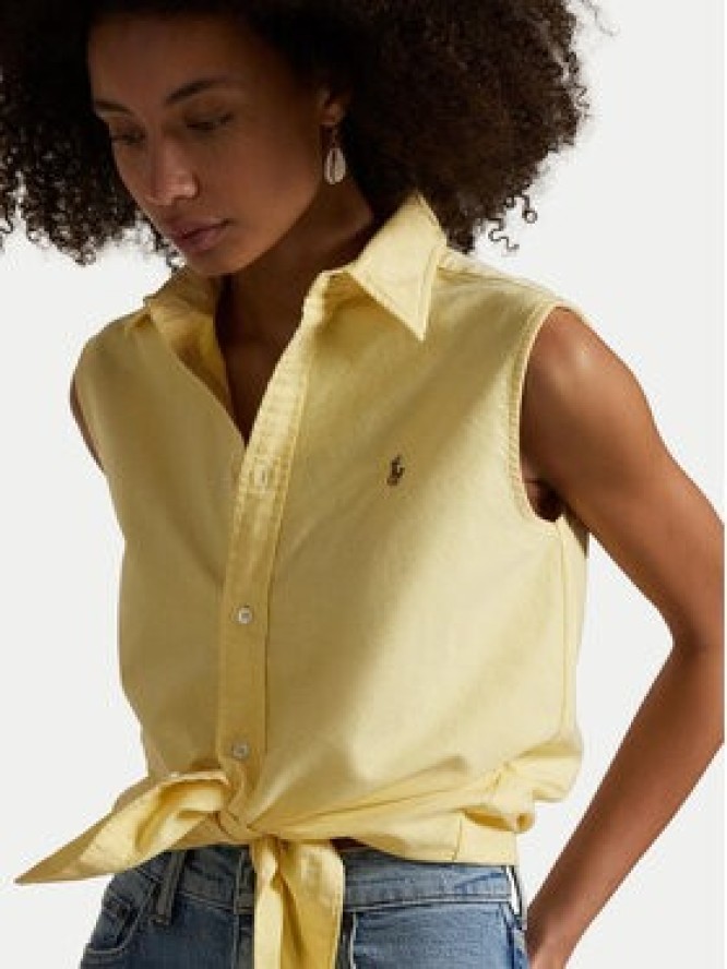 Polo Ralph Lauren Koszula 211968896004 Żółty Classic Fit