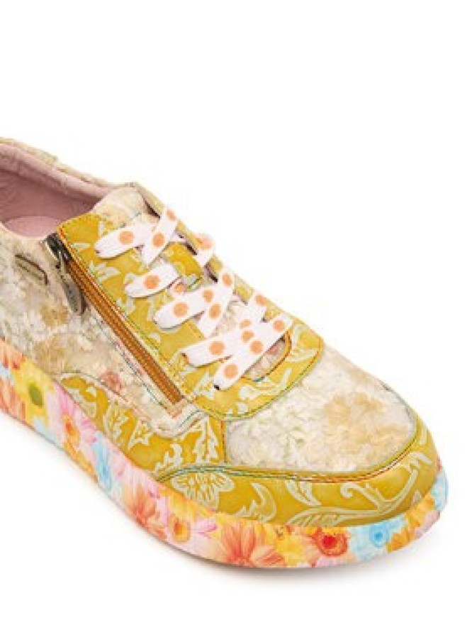 Laura Vita Sneakersy Nikito 62 Żółty