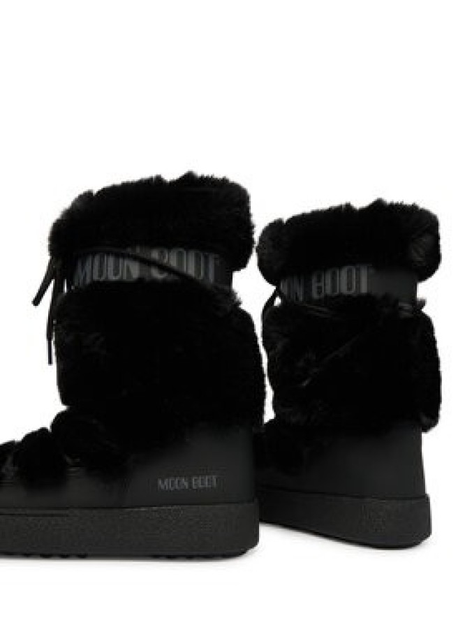Moon Boot Śniegowce Mb Ltrack Faux Fur High Wp 80D2450210 Czarny