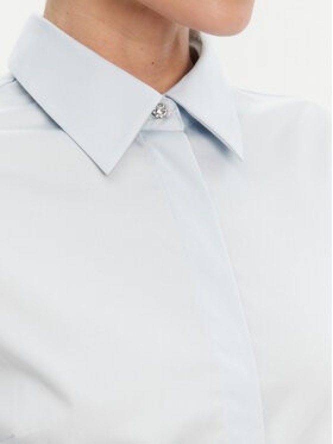 Guess Koszula W5RH31 WAF10 Niebieski Regular Fit