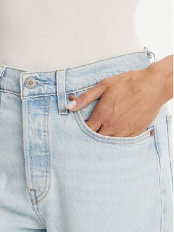 Levi's® Jeansy 501® 36200-0326 Niebieski Cropped Fit