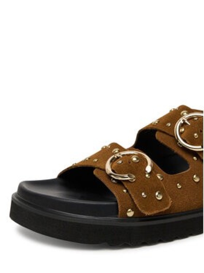 DeeZee Klapki 86009-13 Brązowy