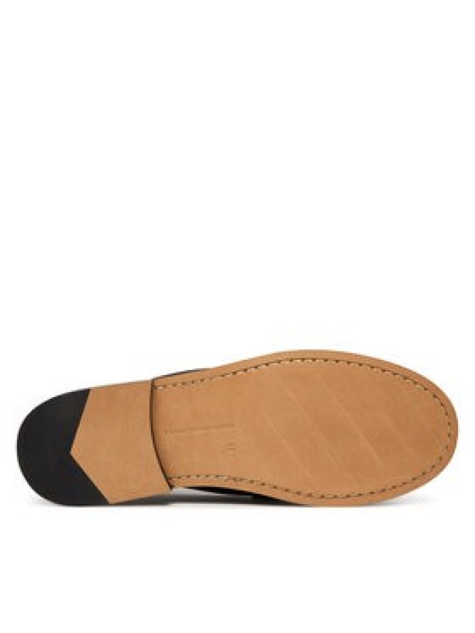 Tommy Hilfiger Mokasyny Hilfiger Penny Abrasivato FW0FW09257 Czarny