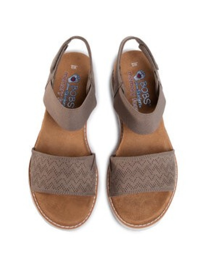 Skechers Sandały BOBS Desert Kiss 31440/TPE Brązowy