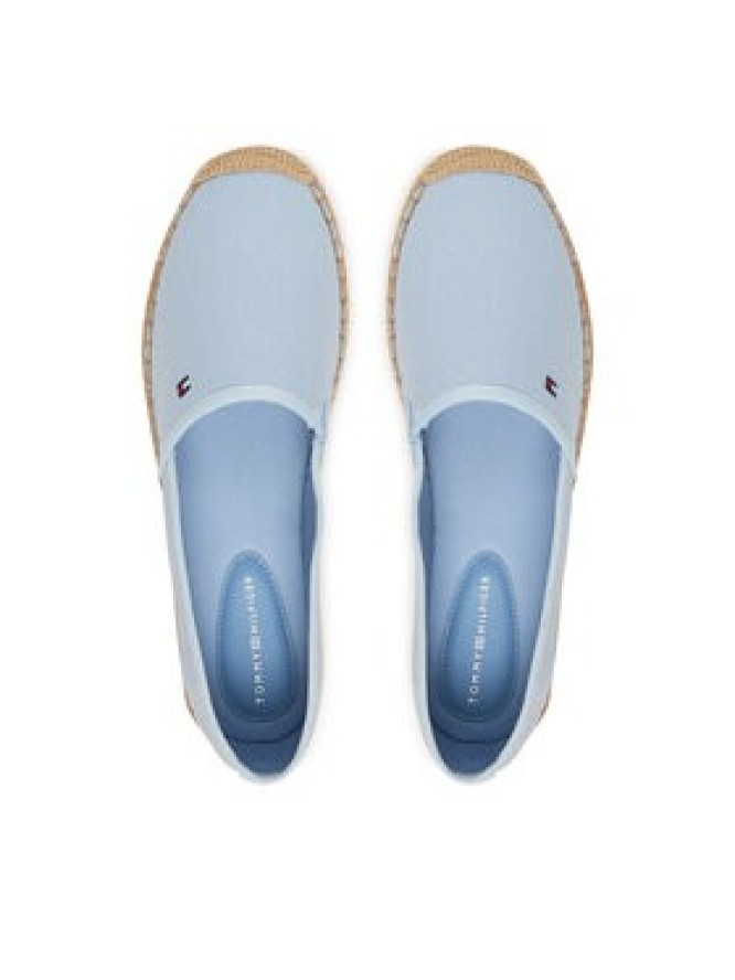 Tommy Hilfiger Espadryle Flag Canvas Espadrille FW0FW08541 Błękitny