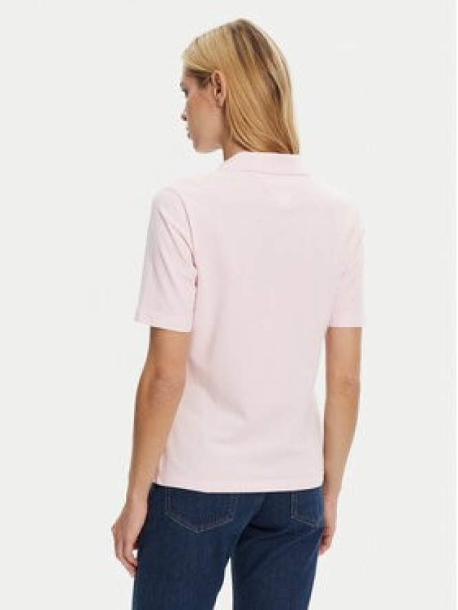Tommy Hilfiger Polo 1985 WW0WW43224 Różowy Regular Fit