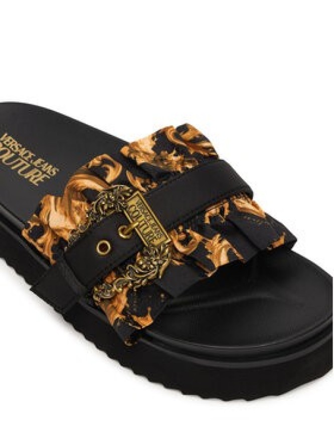 Versace Jeans Couture Klapki 80VA3SM5 ZS175 G89 Czarny