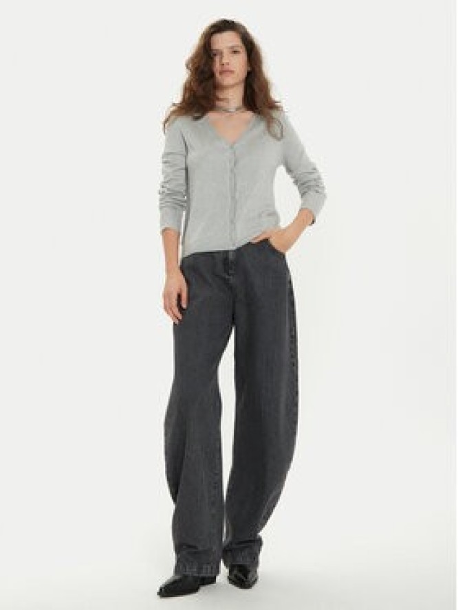 Vero Moda Kardigan Glory 10310527 Szary Regular Fit