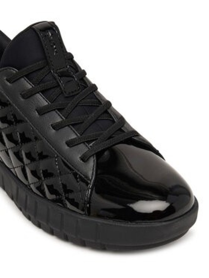 Geox Sneakersy D Flextride Plus D667SB 254 C9999 Czarny