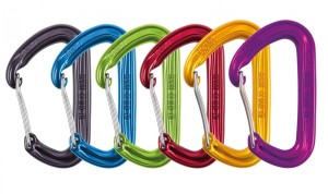 Zestaw karabinków wspinaczkowych Ocun Hawk Wire 6-pack - red/blue/grn