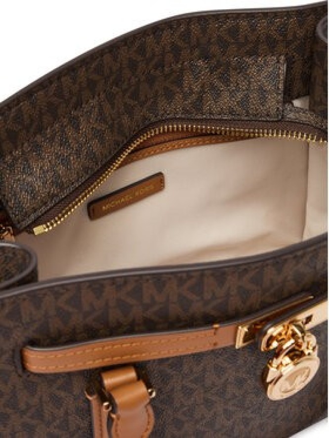 MICHAEL Michael Kors Torebka Hamilton Moderne 30T6GNXS1B Brązowy ciemny