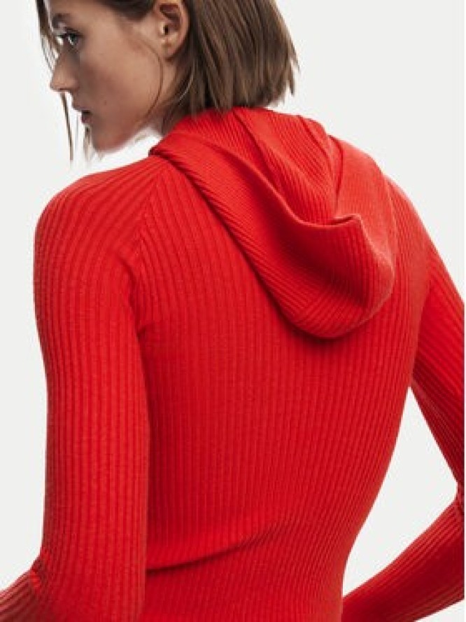 Desigual Sweter 25SWJF19 Czerwony Slim Fit