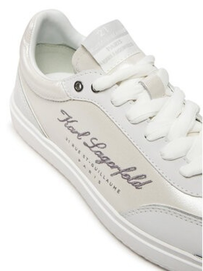 KARL LAGERFELD Sneakersy Atlas KL63822 Biały
