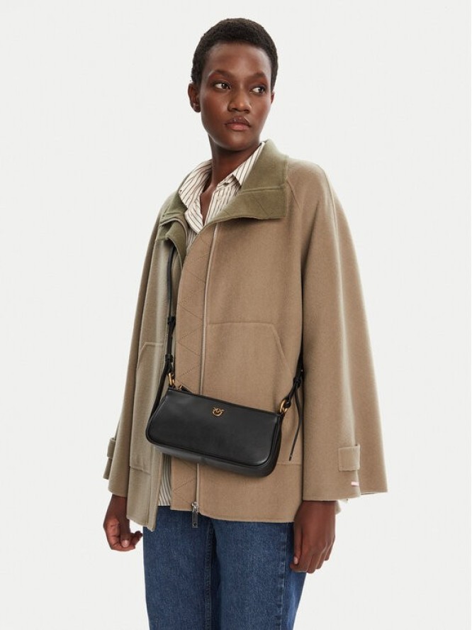 PINKO Torebka Half Moon Baguette Mini AI 25-26 PLTT 105069 A0QO Czarny