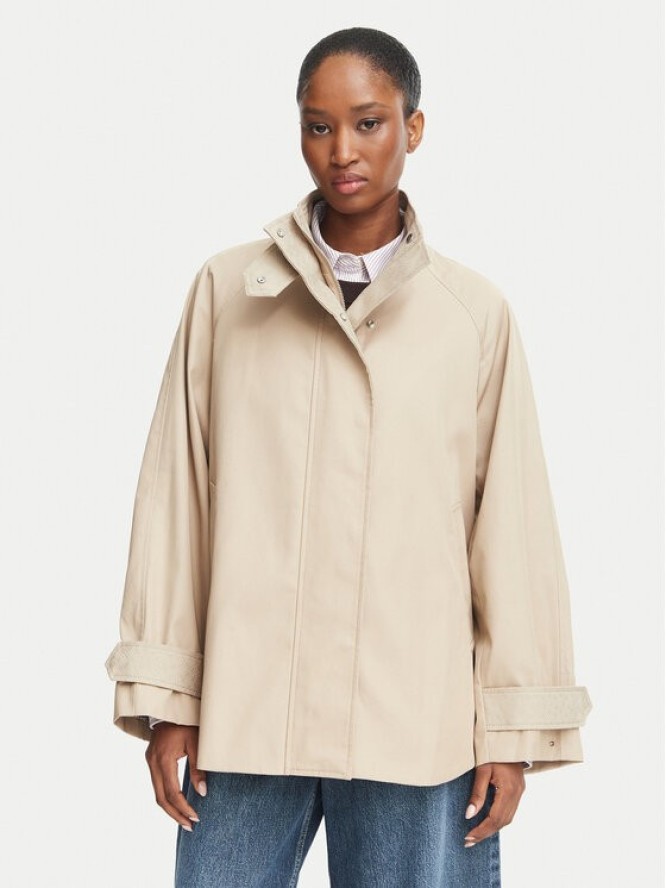 Tommy Hilfiger Trencz WW0WW51549 Beżowy Relaxed Fit