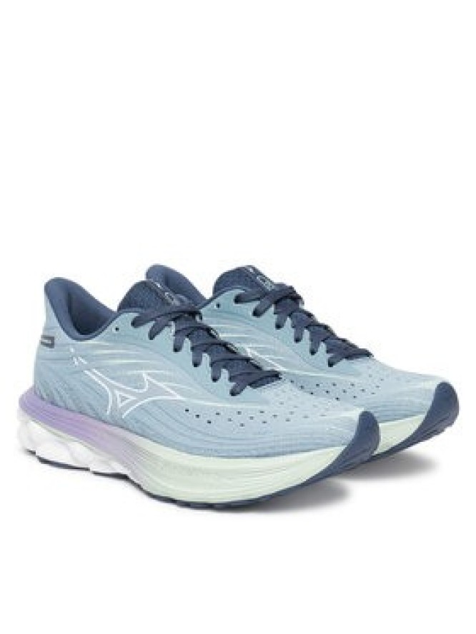 Mizuno Buty do biegania Wave Skyrise 6 J1GD2509 Niebieski