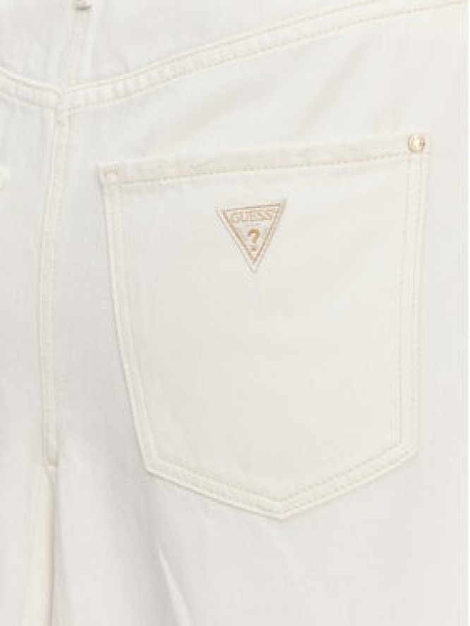 Guess Spódnica ołówkowa W5GD95 D5N92 Biały Regular Fit