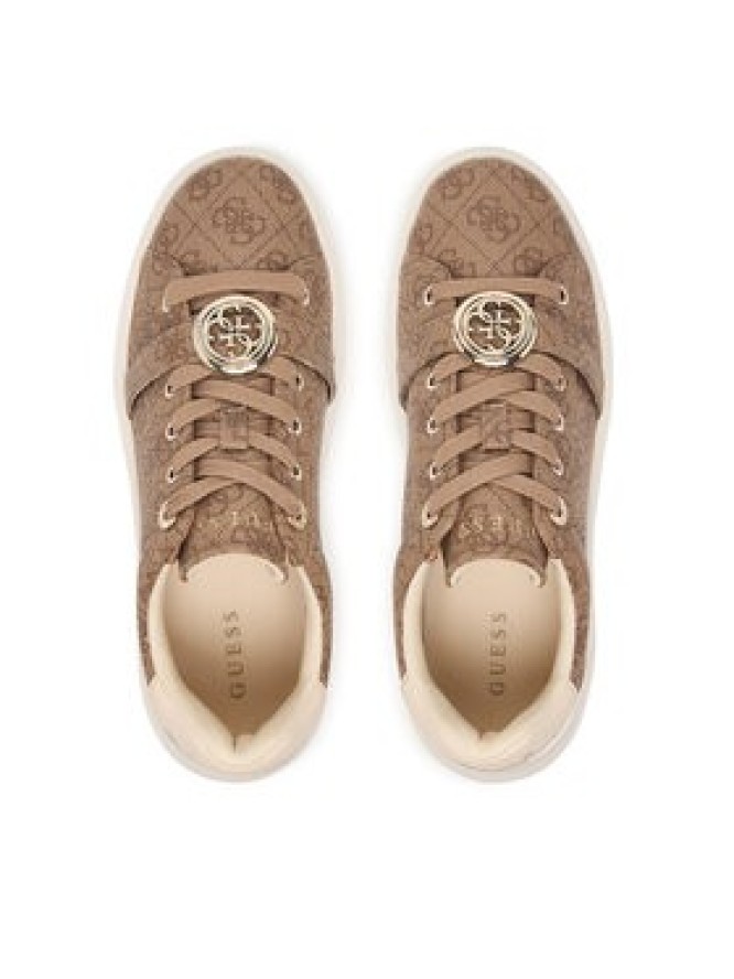 Guess Sneakersy FLFEZ2 FAL12 Brązowy
